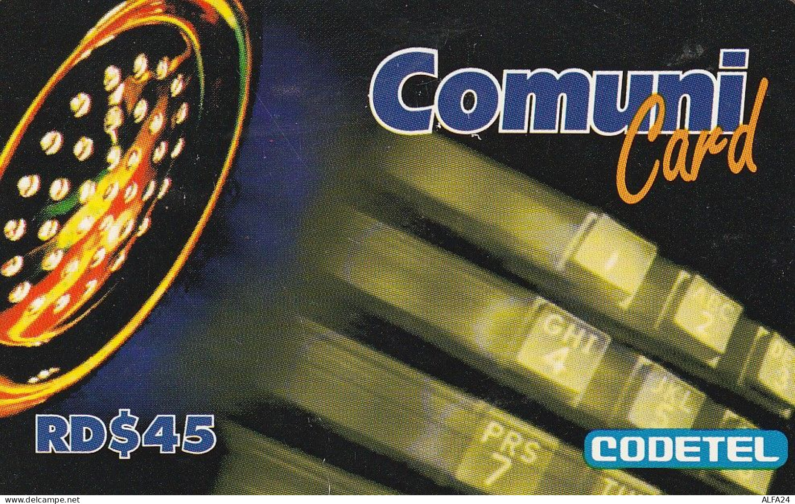 PREPAID PHONE CARD REPUBBLICA DOMINICANA  (CV5939 - Dominik. Republik