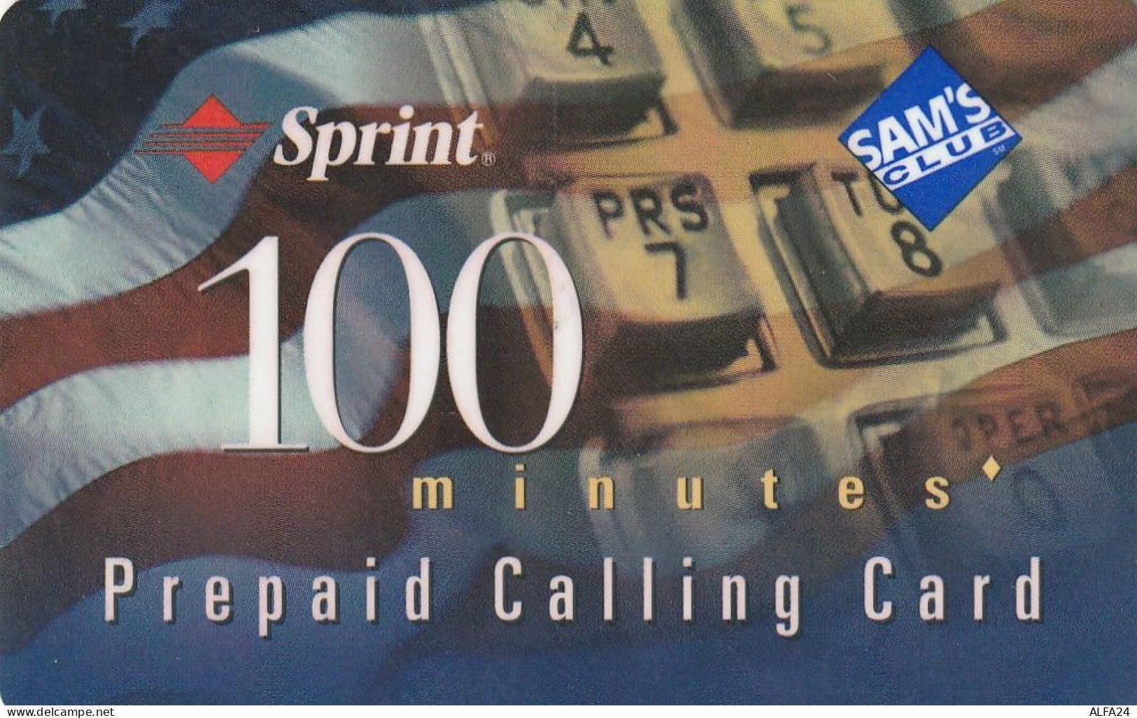 PREPAID PHONE CARD STATI UNITI SPRINT (CV5676 - Sprint