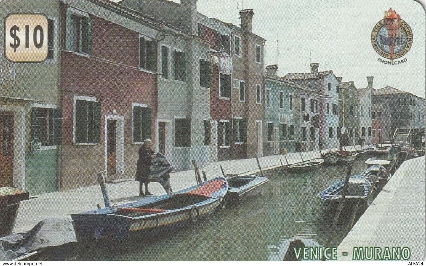 PREPAID PHONE CARD UK VENEZIA MURANO (CV5551 - BT Global Cards (Prepaid)