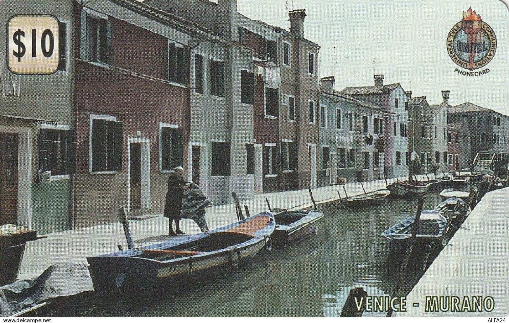 PREPAID PHONE CARD UK VENEZIA MURANO (CV5549 - BT Global Cards (Prepaid)