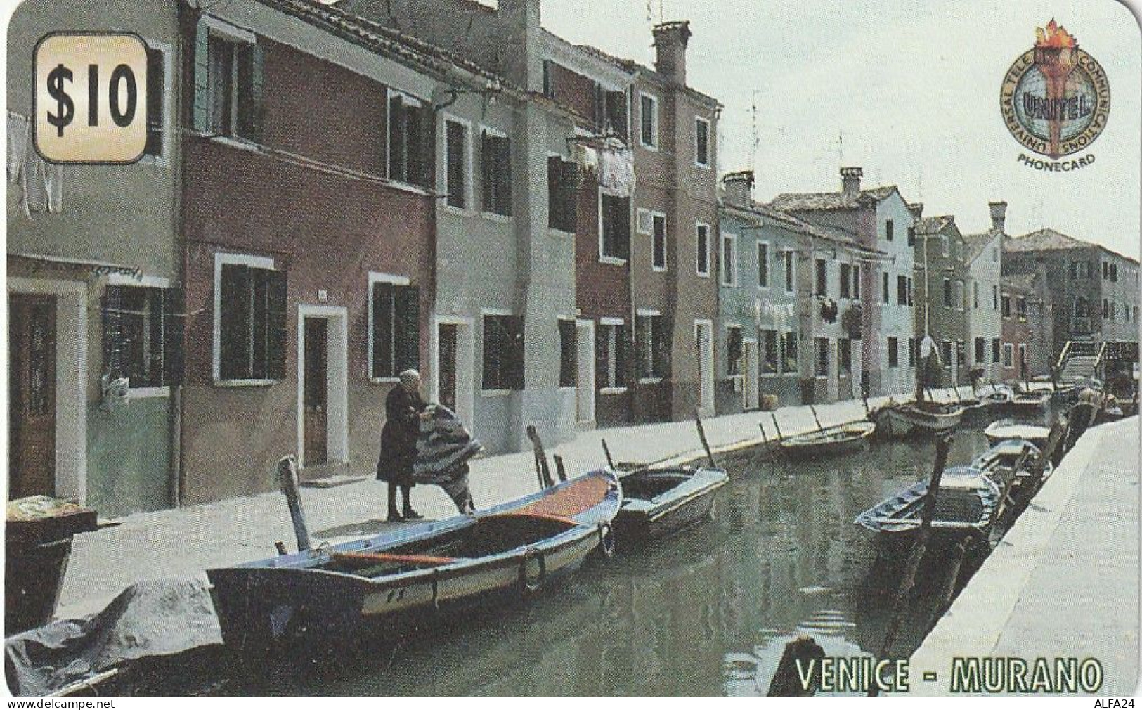 PREPAID PHONE CARD UK VENEZIA MURANO (CV5548 - BT Global Cards (Prepaid)