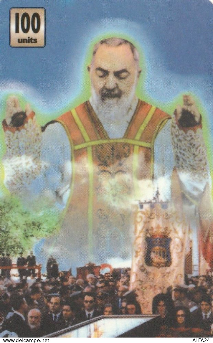 PREPAID PHONE CARD STATI UNITI PADRE PIO (CV5540 - Personnages