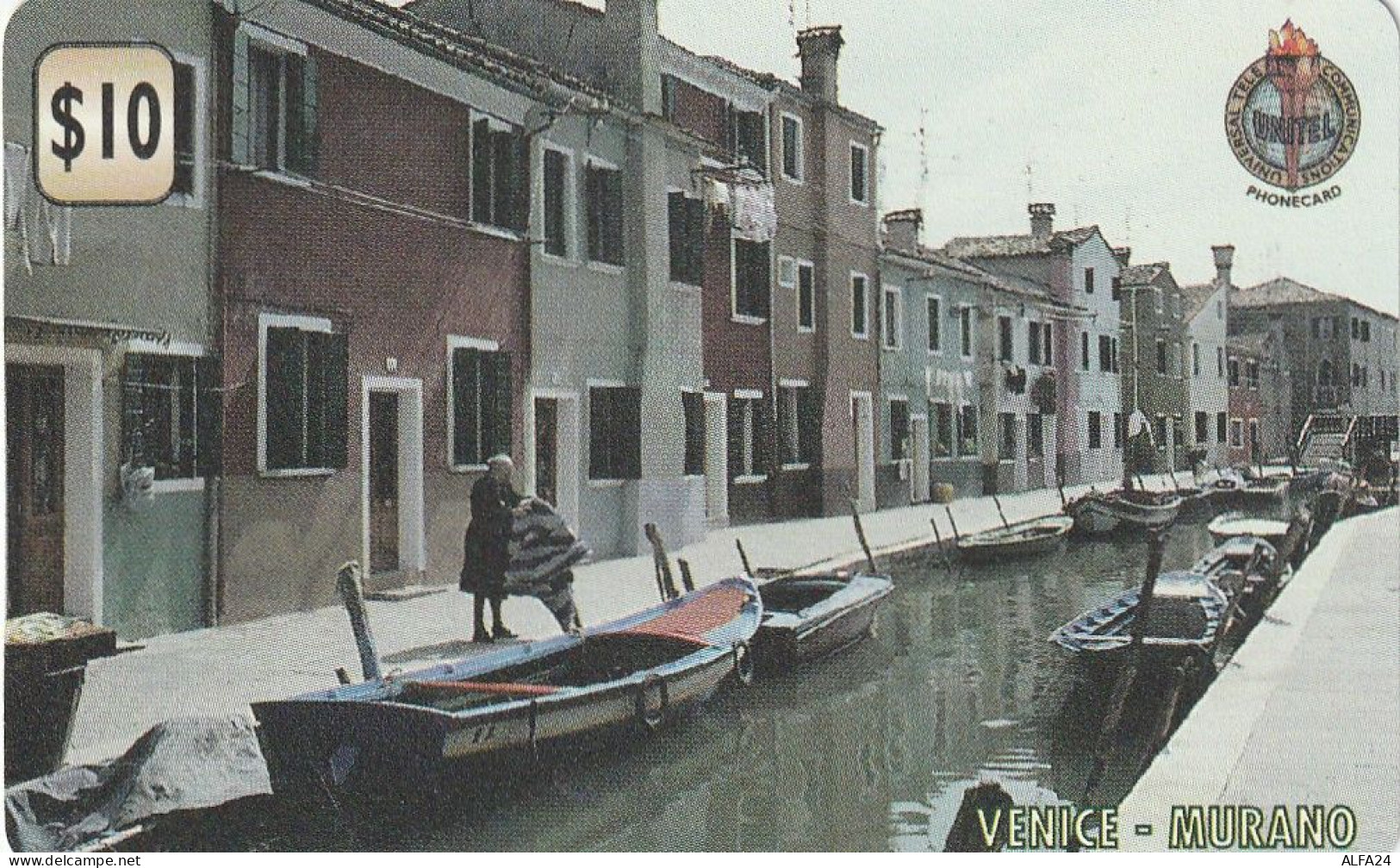 PREPAID PHONE CARD UK VENEZIA MURANO (CV5536 - BT Allgemein (Prepaid)