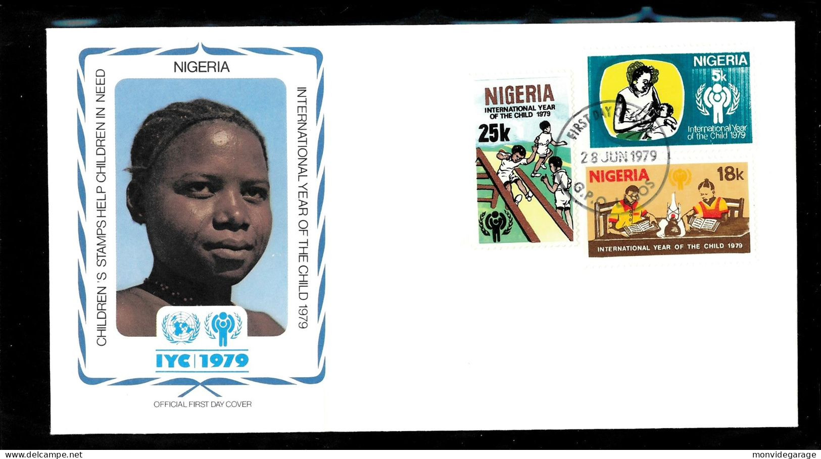 Nigéria - Année Internationale De L'enfant 1979 - Premier Jour - IJDK 027 - UNICEF