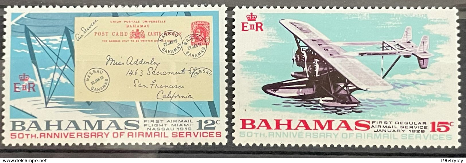 BAHAMAS - MH* - 1969 - # 277/278 - Bahamas (1973-...)