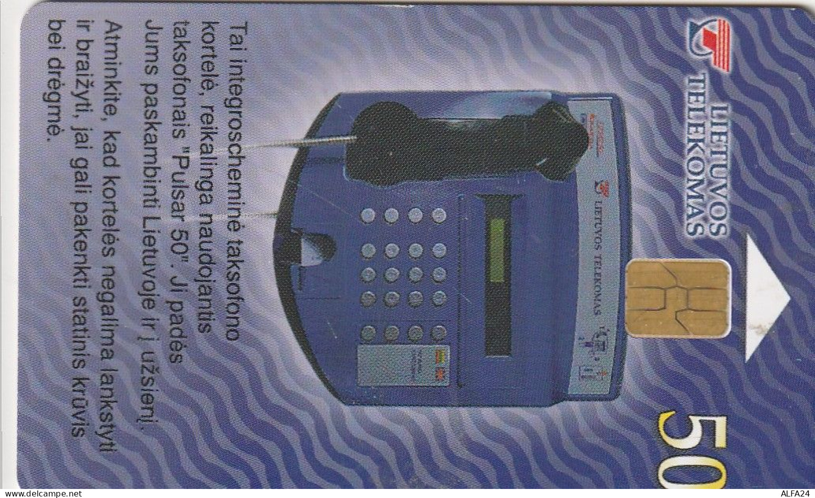 PHONE CARD LITUANIA  (CV7053 - Lituanie