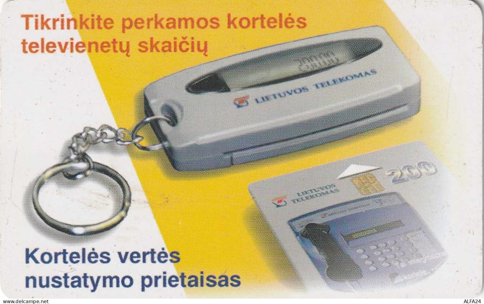 PHONE CARD LITUANIA  (CV7054 - Lituanie