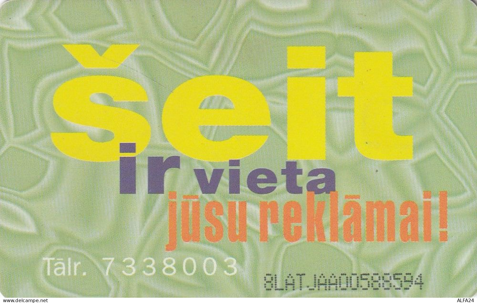 PHONE CARD LITUANIA  (CV7037 - Lituanie