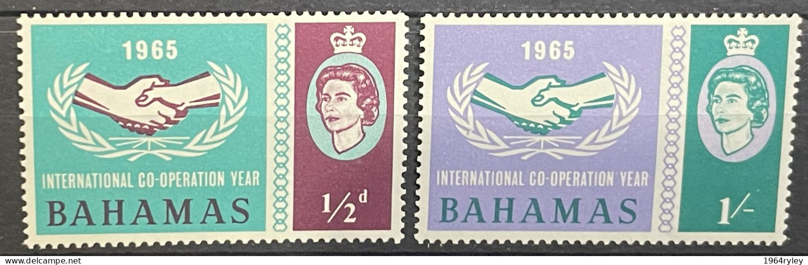 BAHAMAS - MH* - 1965 - # 211/212 - Bahamas (1973-...)