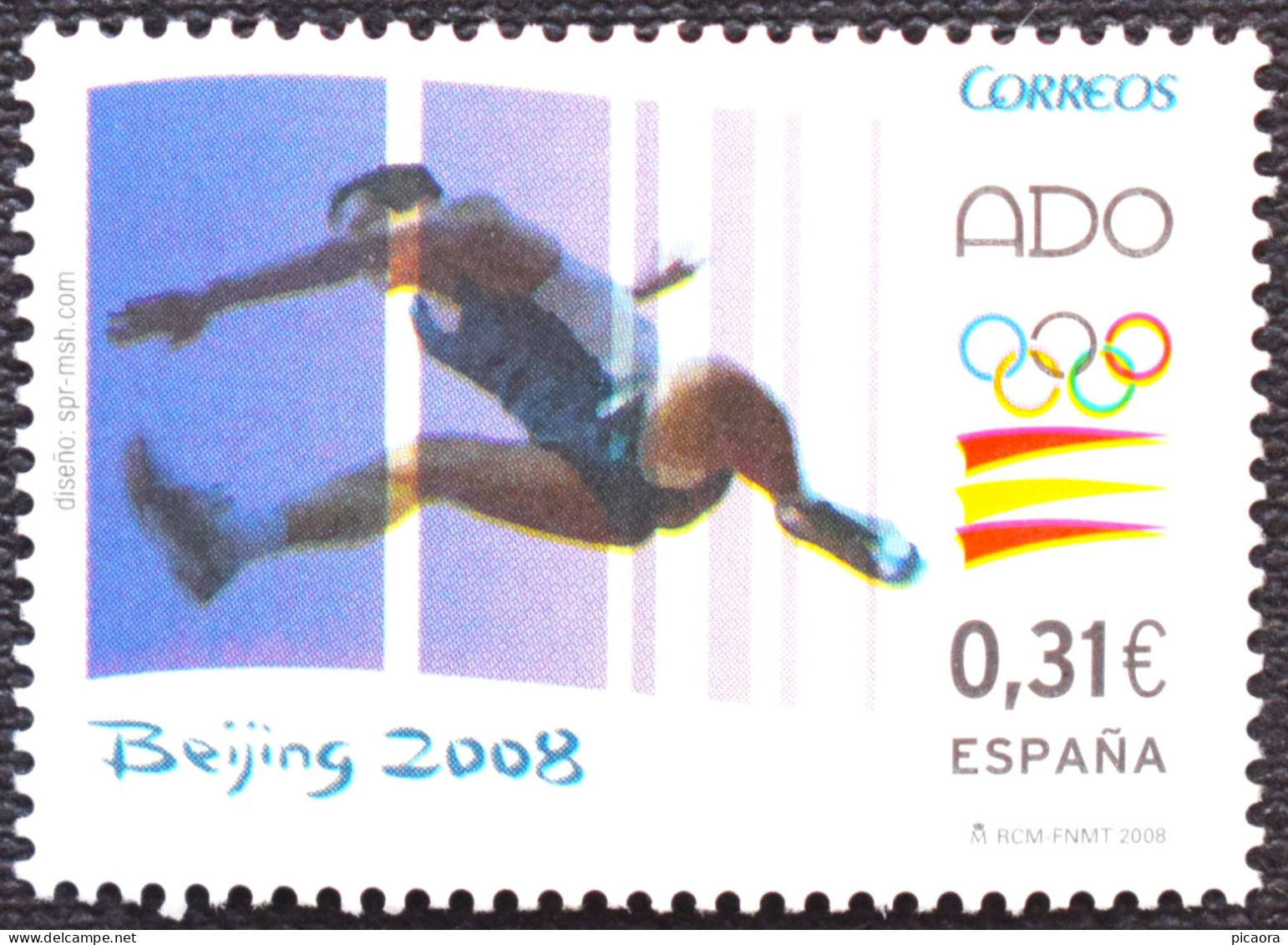 España Spain 2008 Juegos Olimpicos  Mi 4337  Yv 4042  Edi 4424  Nuevo New MNH ** - Estate 2008: Pechino