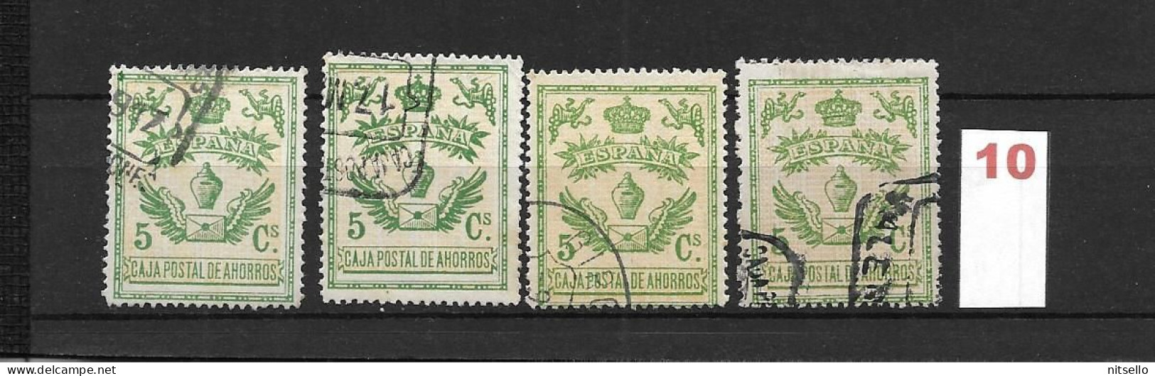 LOTE 1891 B  ///   ESPAÑA 1918 CAJA POSTAL DE AHORROS 5 CTMOS         ¡¡¡ LIQUIDACION - JE LIQUIDE - SIEDLUNG !!! - Revenue Stamps