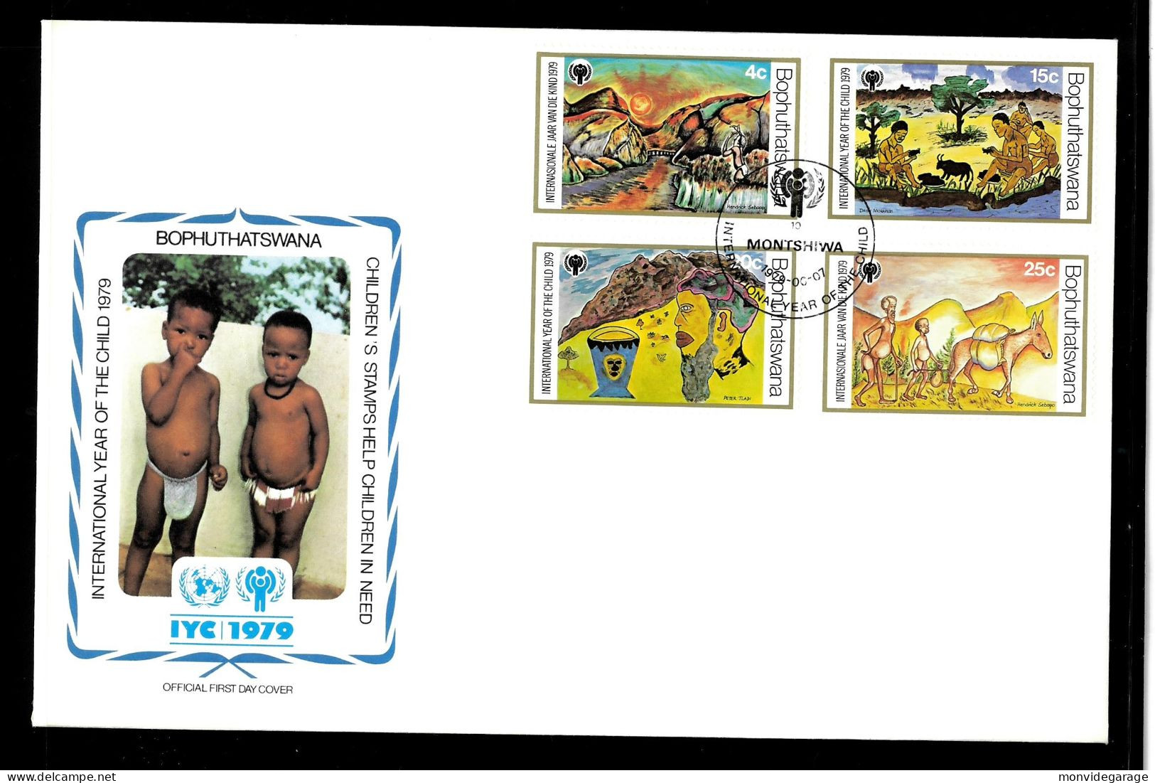 Bophuthatswana - Année Internationale De L'enfant 1979 - Premier Jour - IJDK 047 - UNICEF