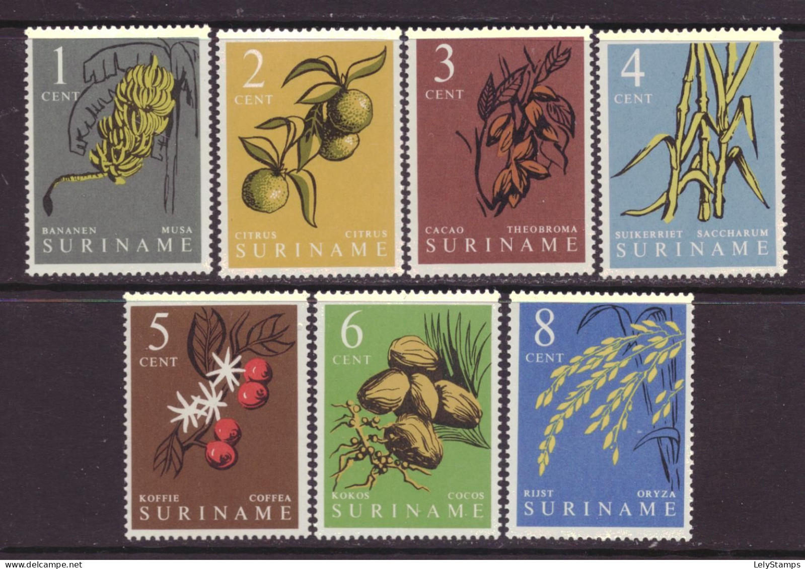 Suriname / Surinam 354 T/m 360 MNH ** (1961) - Suriname ... - 1975