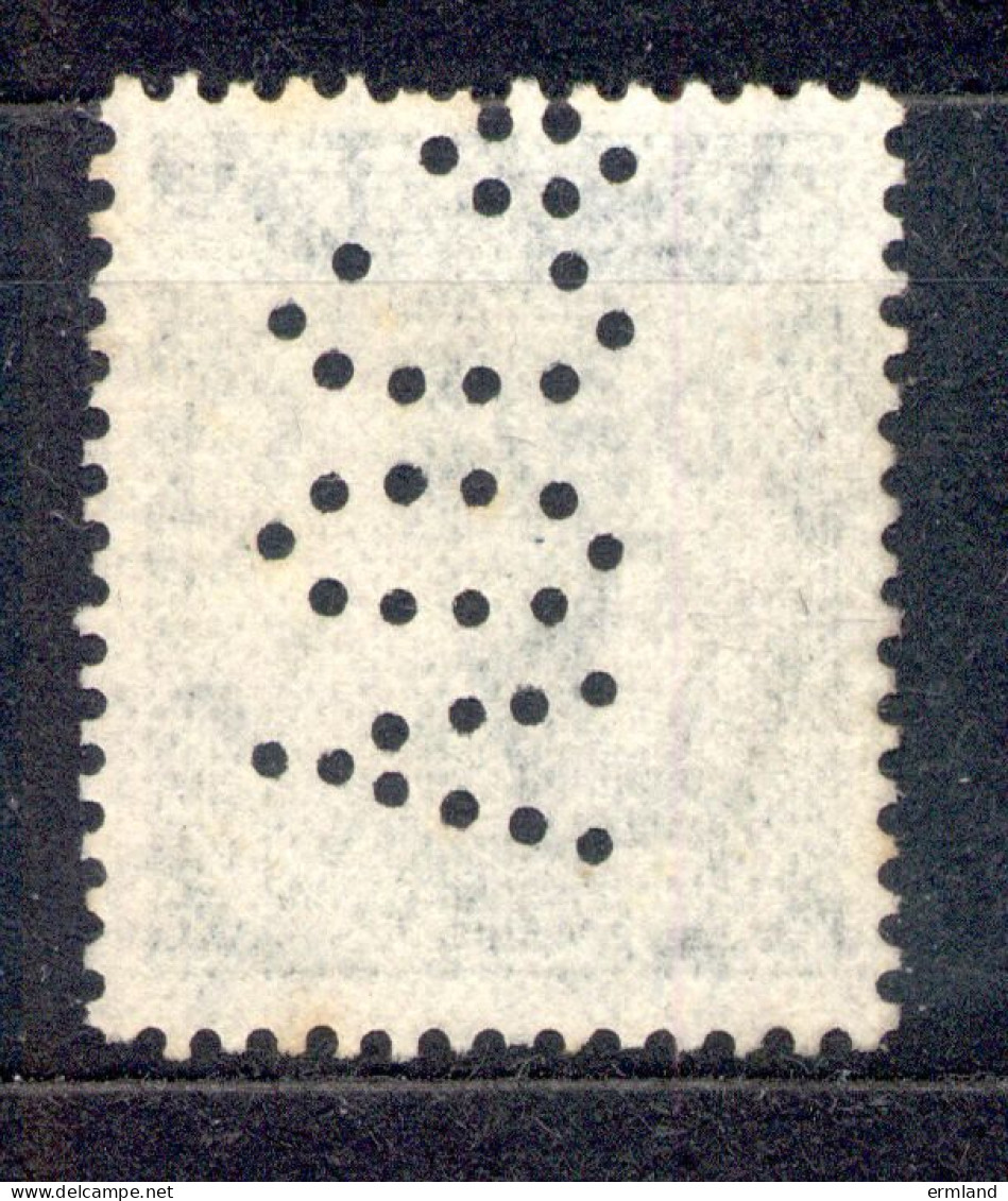 Australia Australien 1937 - Michel Nr. 148 A O Mit Perfin (Perforated Initials) - Gebruikt