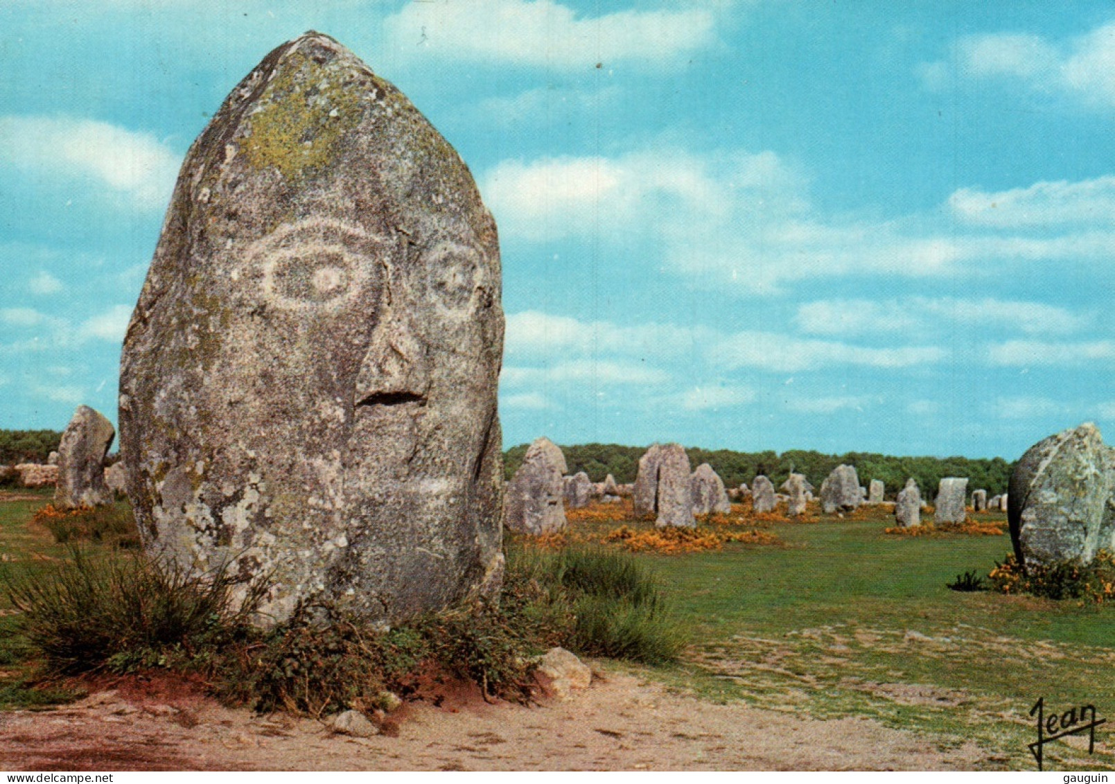 CPSM - MÉGALITHES - CARNAC Alignements - Edition Jean - Dolmen & Menhirs