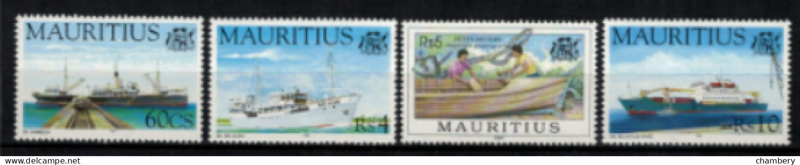 Maurice - "Navires" - Série Neuve 2** N° 864 à 867 De 1996 - Maurice (1968-...)