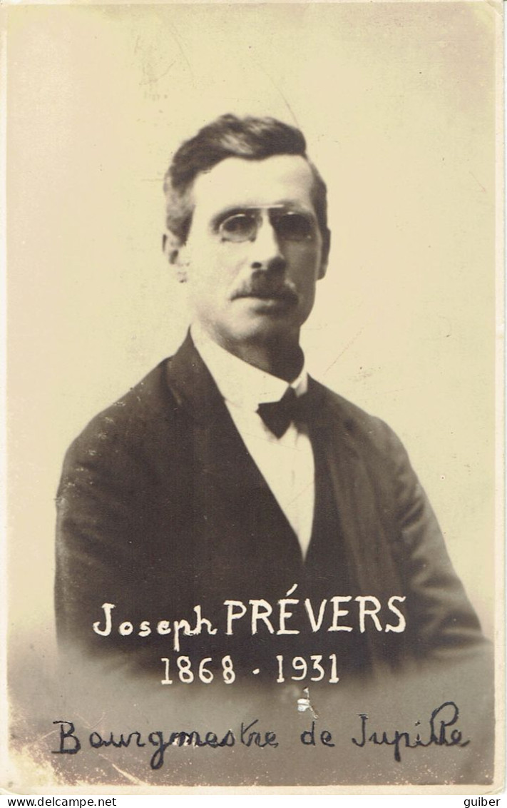 Liege Jupille Joseph Prevers  Bourgmestre Photo Carte  - Other & Unclassified