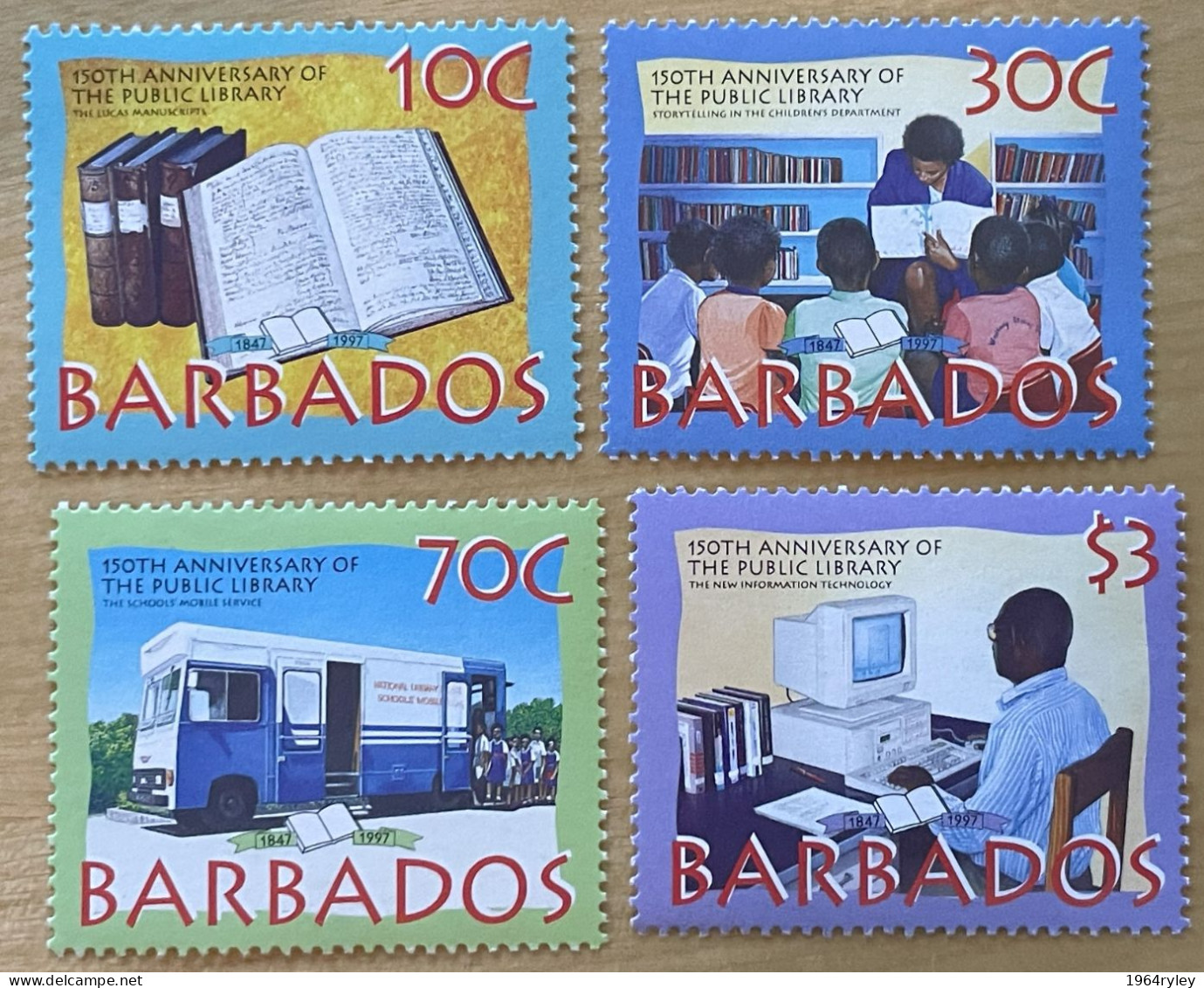 BARBADOS - MNH** - 1997 - # 941/944 - Barbados (1966-...)