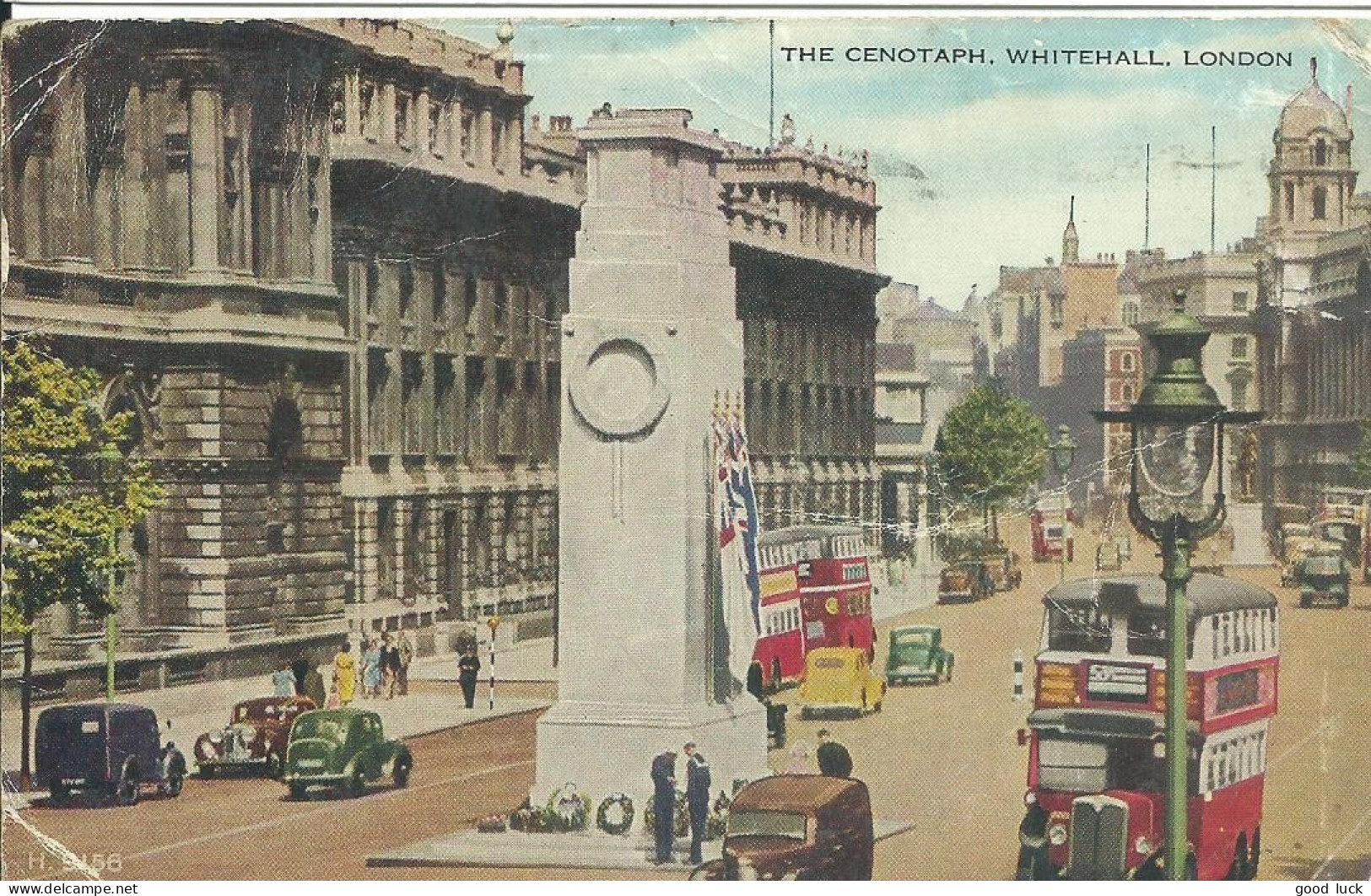 ROYAUME UNI CARTE - THE CENOTAPH- DE 1954 LETTRE COVER - Whitehall