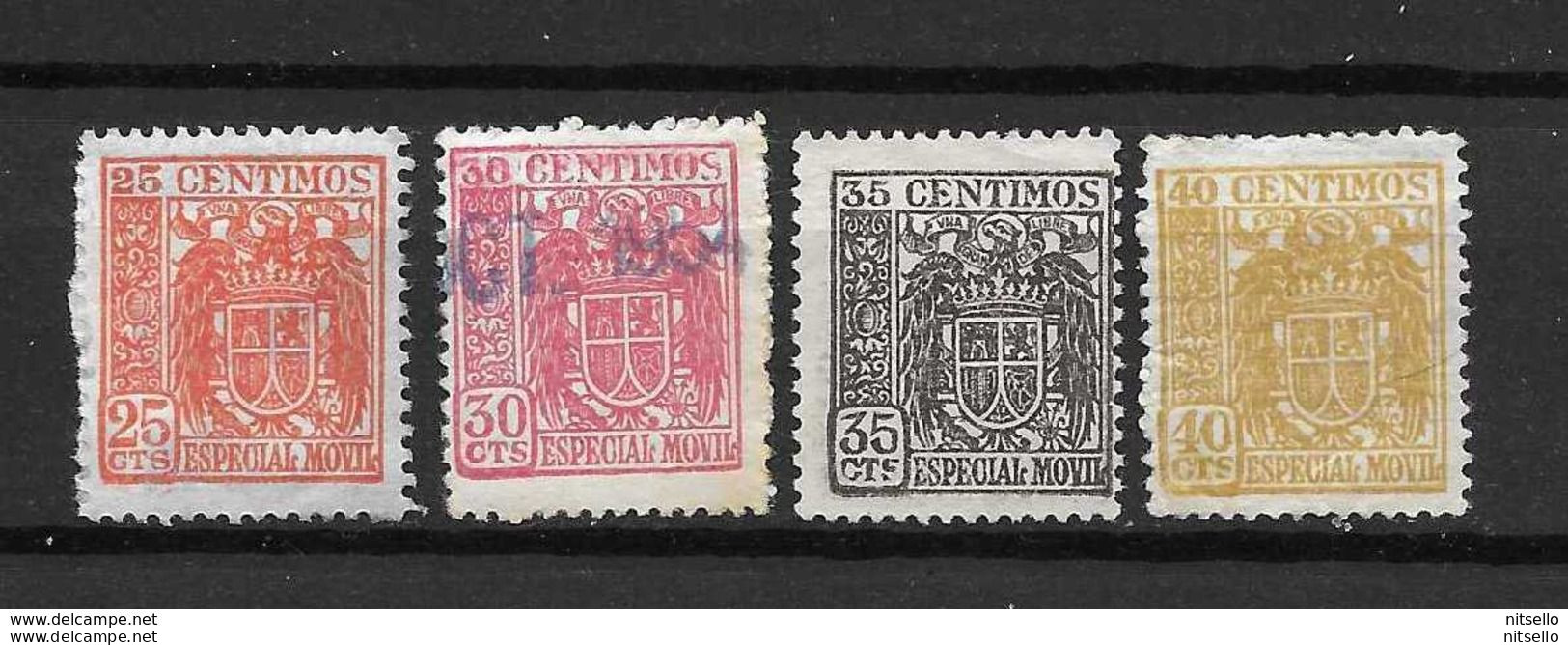 LOTE 1891 C  ///  ESPAÑA  FISCALES -  ESPECIAL MOVIL - Steuermarken