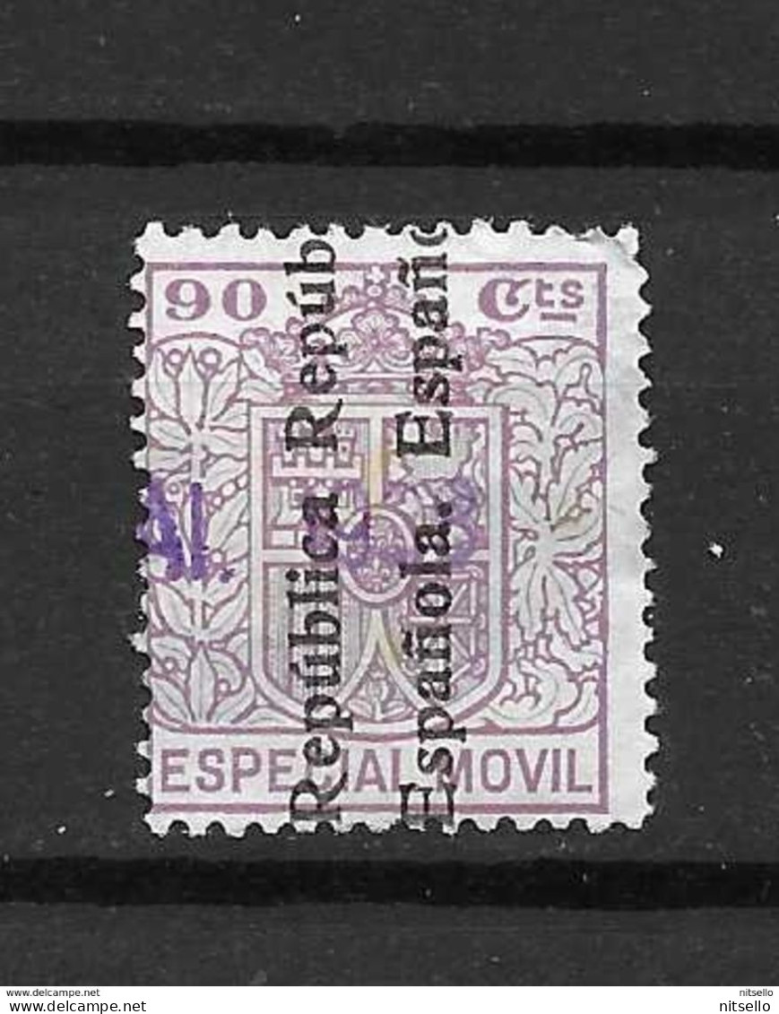 LOTE 1891 C  ///  ESPAÑA  FISCALES -  ESPECIAL MOVIL CON SOBRECARGA - Steuermarken