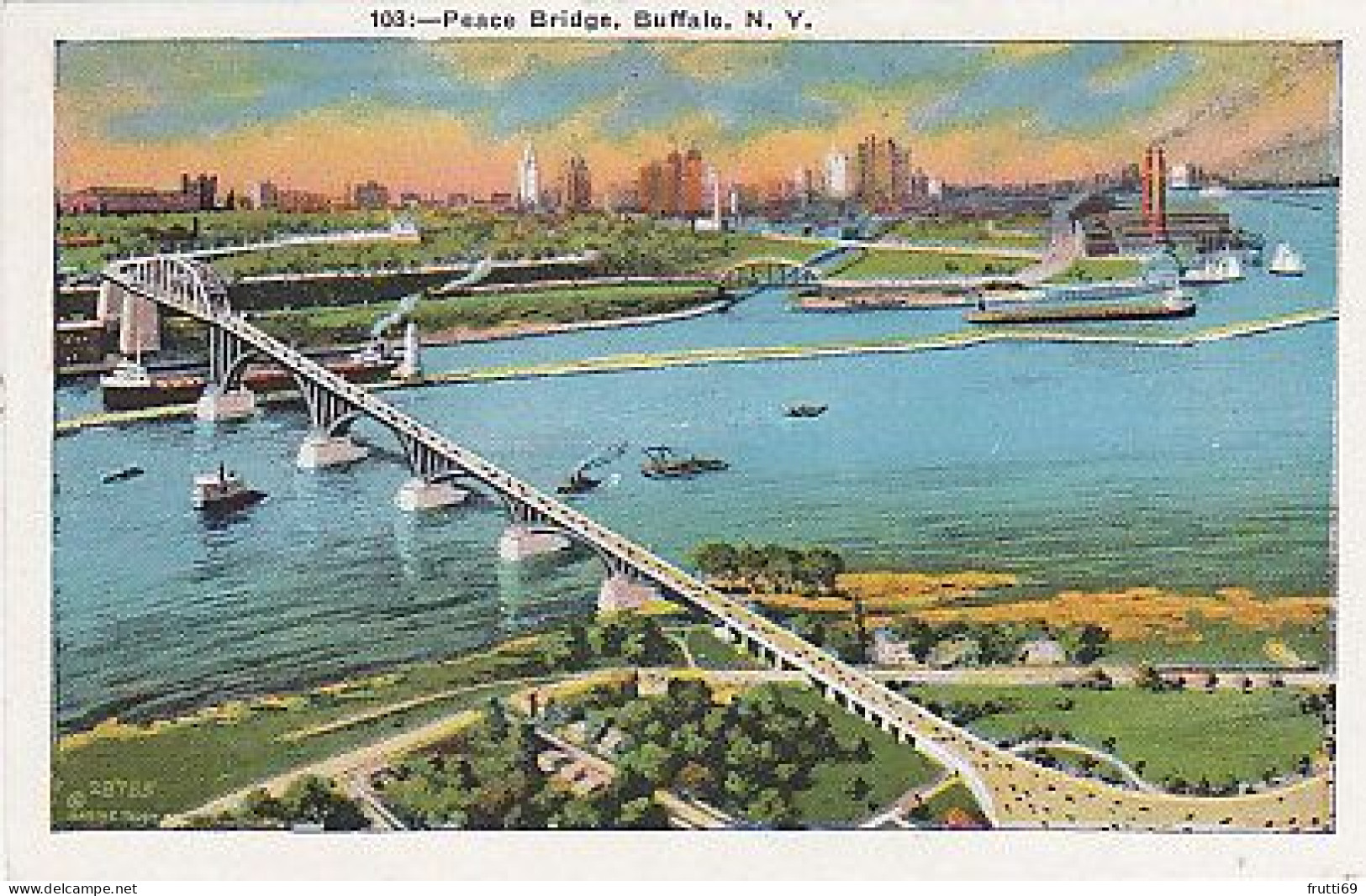 AK 189102 USA - New York - Buffalo - Peace Bridge - Buffalo