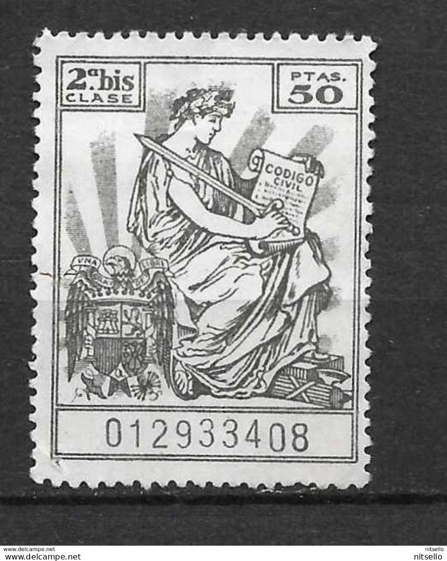 LOTE 1891 C  ///  ESPAÑA  FISCALES -  2ª CLASE BIS - Revenue Stamps