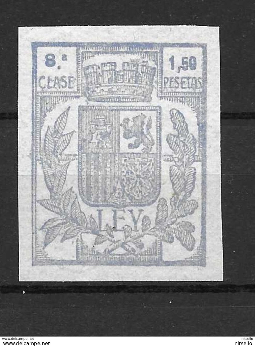 LOTE 1891 C   ///  ESPAÑA  FISCALES -   8ª CLASE - Revenue Stamps