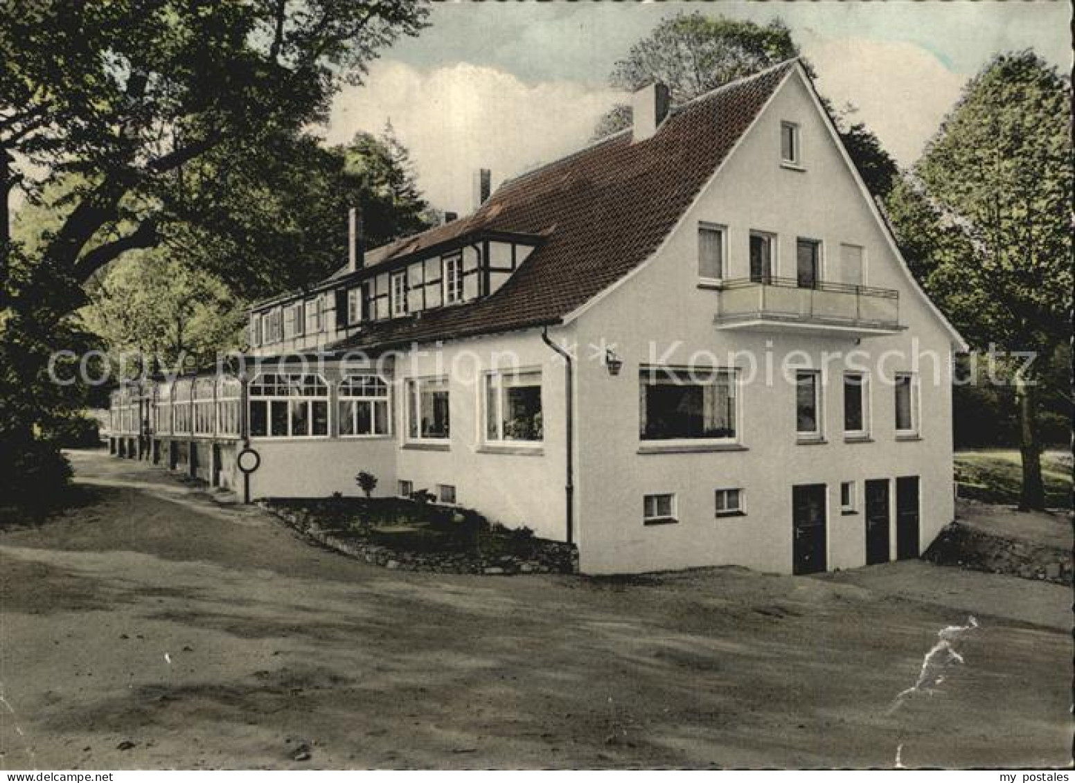 42595817 Luebbecke Westfalen Forsthaus Limberg Post Boerninghausen Luebbecke - Lübbecke