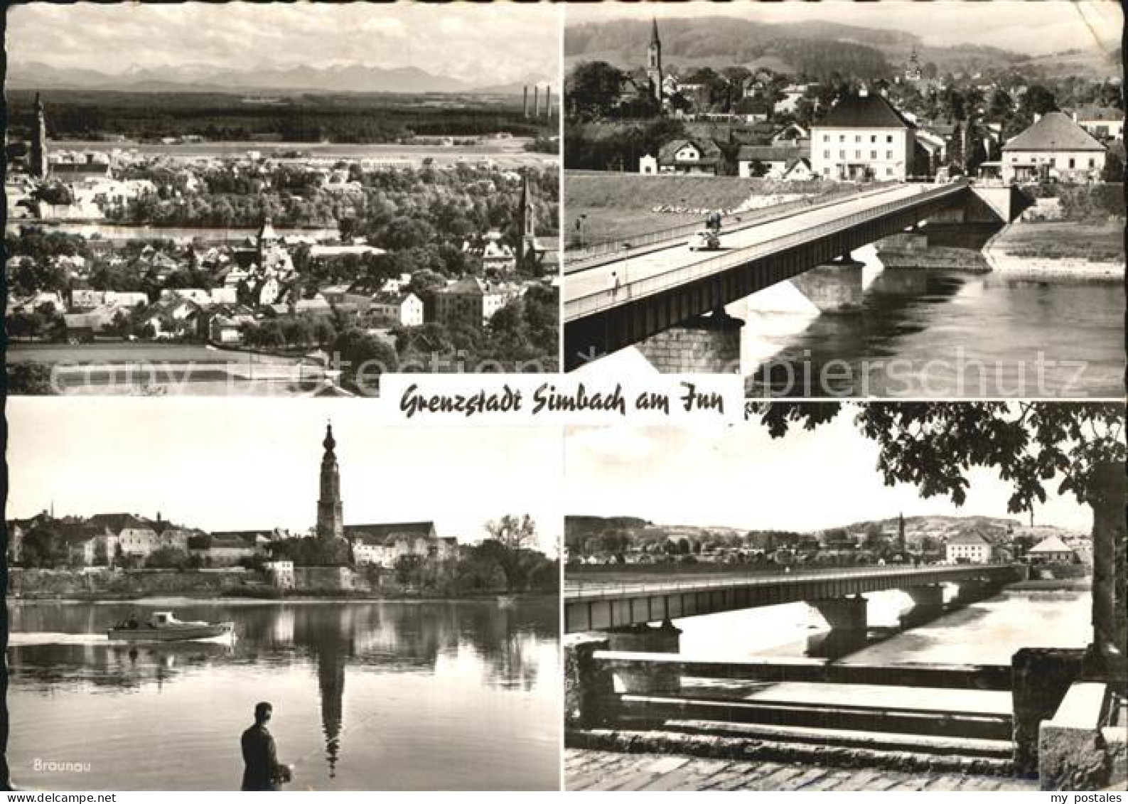 42593456 Simbach Inn Braunau Brueckenpartie Simbach A.Inn - Simbach