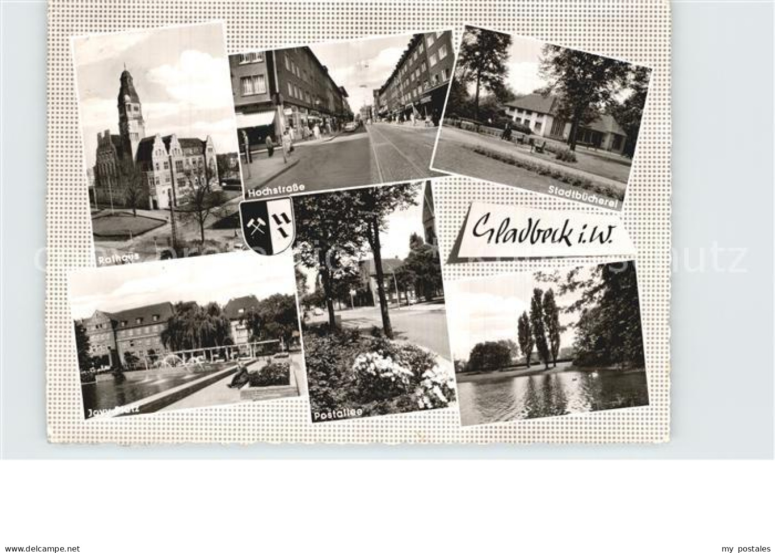 42590087 Gladbeck Rathaus Hochstrasse Postallee  Gladbeck - Gladbeck