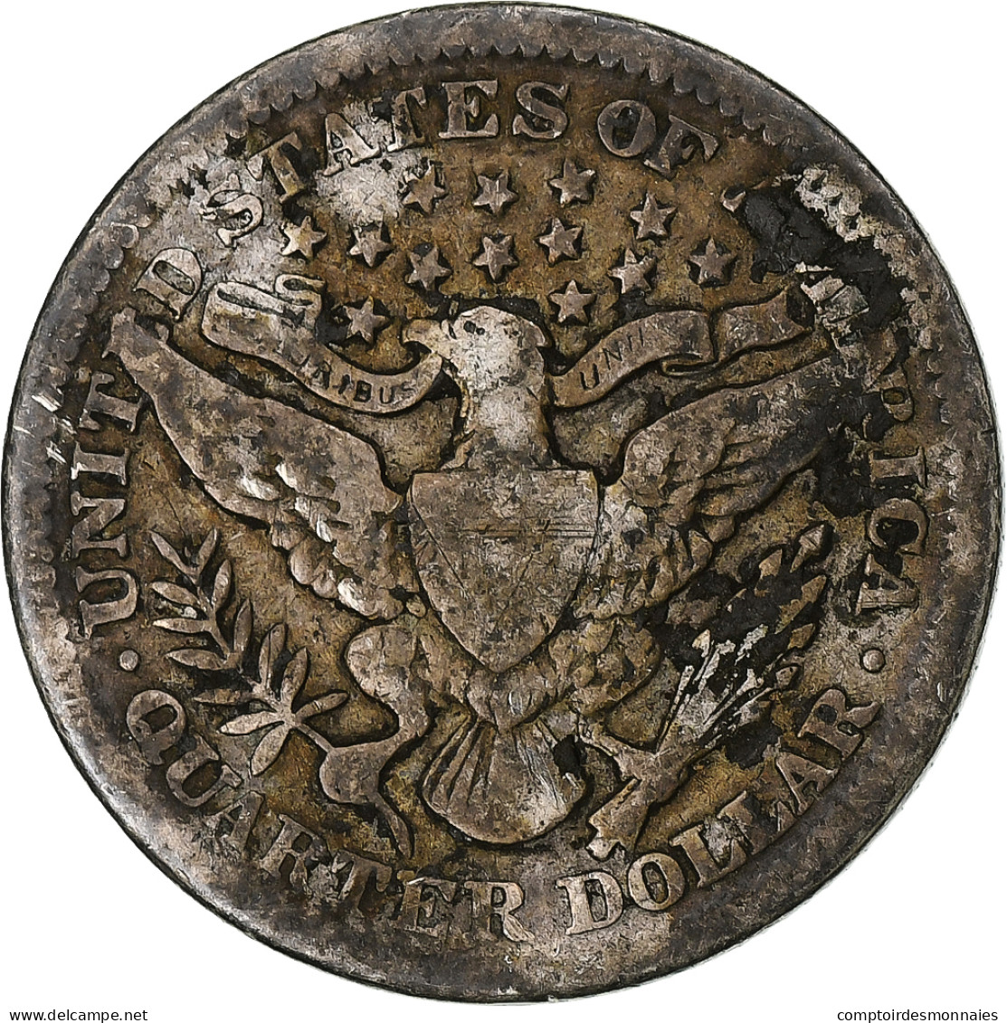 États-Unis, Barber Quarter, Quarter, 1903, U.S. Mint, Philadelphie, TB, Argent - 1892-1916: Barber