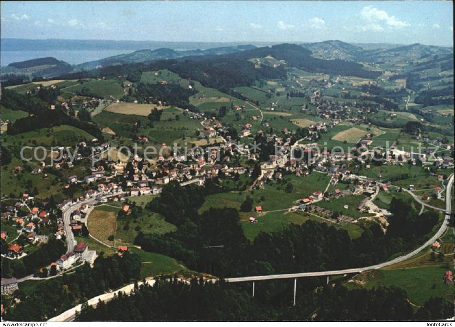 11709972 Teufen Mittelland Mit Leuenbachbr?cke Und Bodensee Fliegeraufnahme Teuf - Sonstige & Ohne Zuordnung