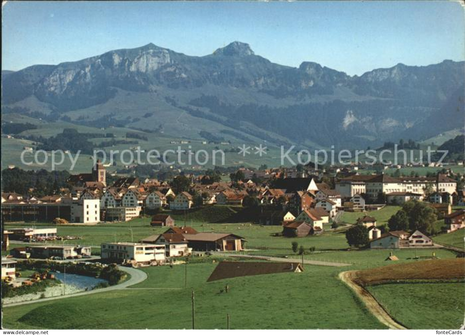 11698502 Appenzell IR Mit Kamor Und Hoher Kasten Appenzell - Sonstige & Ohne Zuordnung