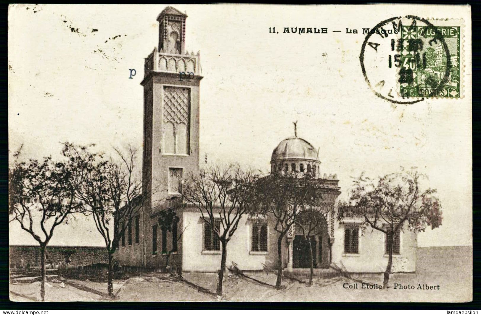 A65  ALGERIE CPA   AUMALE - LA MOSQUÉE - Collections & Lots