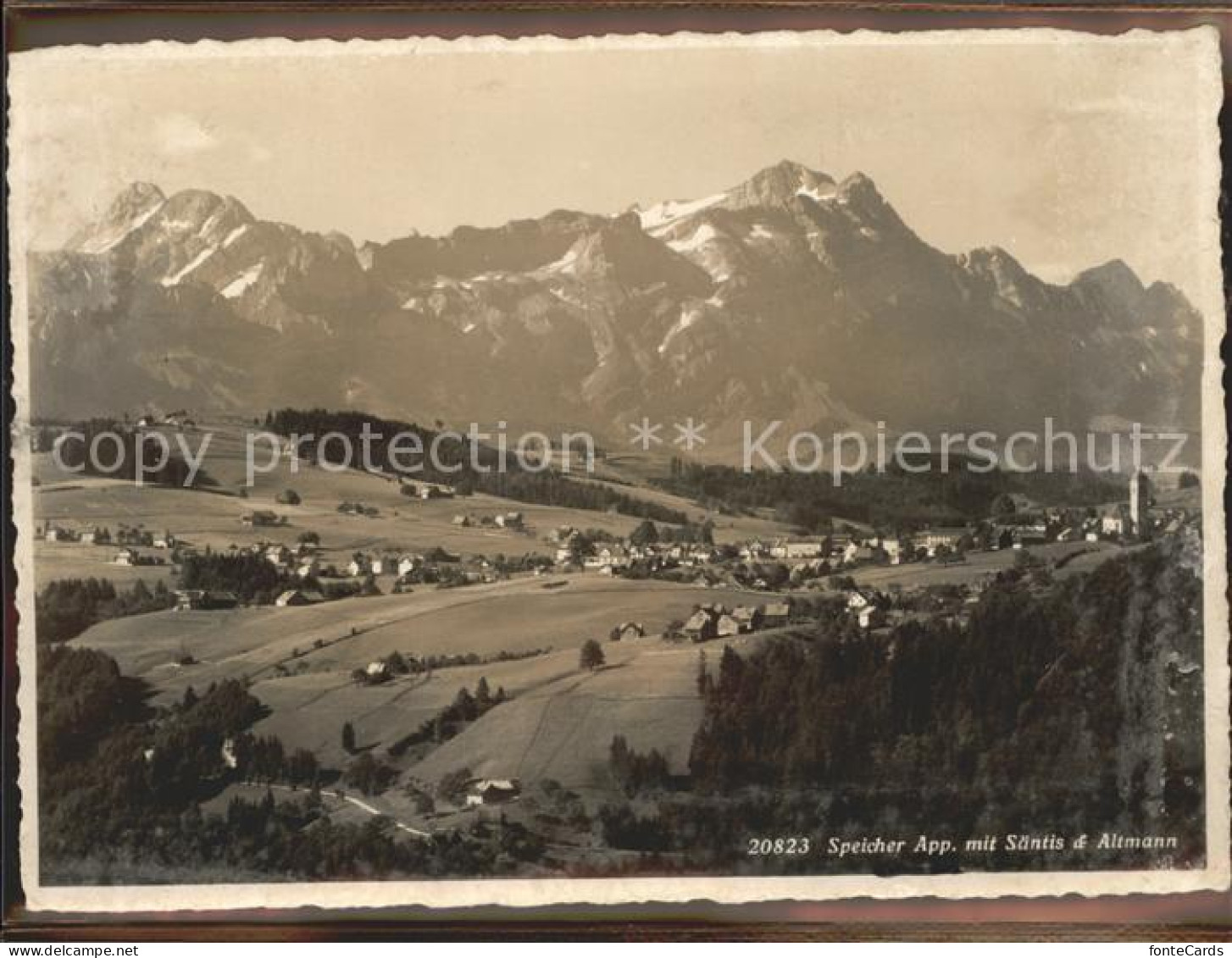11679092 Speicher AR Panorama Mit Saentis Und Altmann Appenzeller Alpen Speicher - Sonstige & Ohne Zuordnung