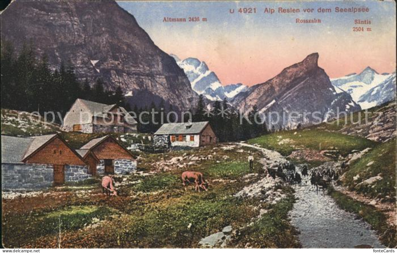 11677152 Altmann Saentis Alp Resien Vor Seelapsee Altmann Saentis - Autres & Non Classés