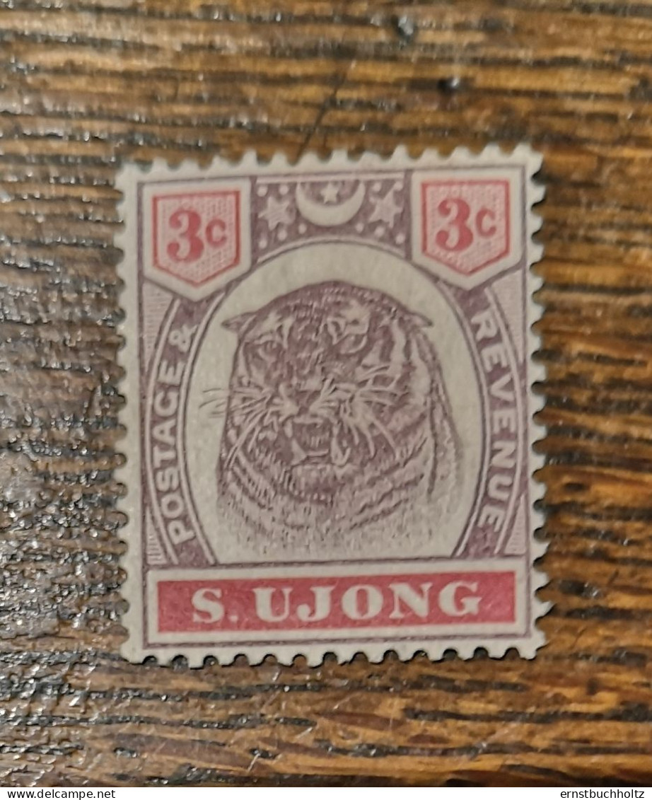 Sungei Ujong 1894 Tiger SG 55** Mit Klebefalz - Altri - Asia