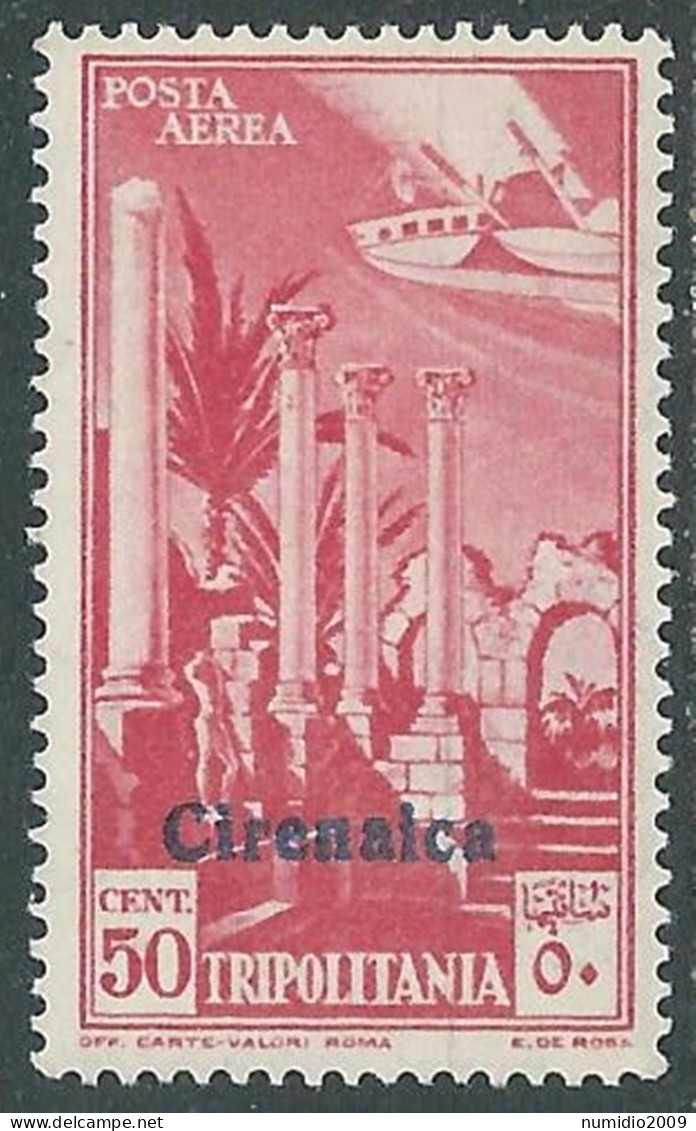 1932 CIRENAICA POSTA AEREA 50 CENT MNH ** - I28-2 - Cirenaica