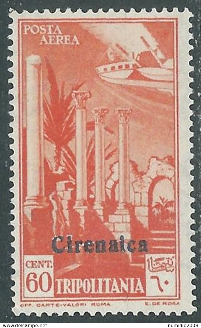 1932 CIRENAICA POSTA AEREA 60 CENT MNH ** - I28-2 - Cirenaica