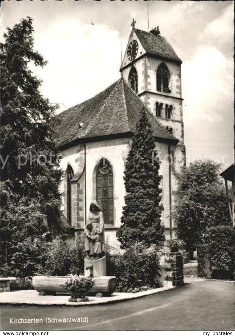 42586543 Kirchzarten Kirche Brunnen Statue Kirchzarten - Kirchzarten