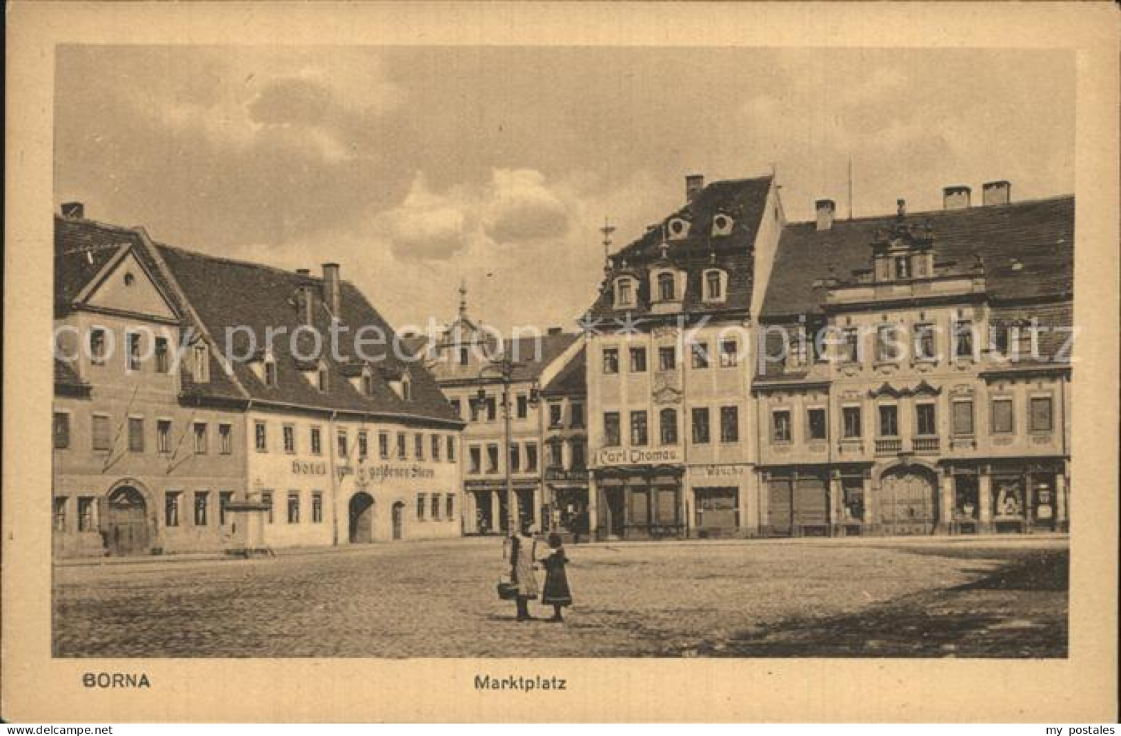 42586116 Borna Leipzig Marktplatz Borna - Borna