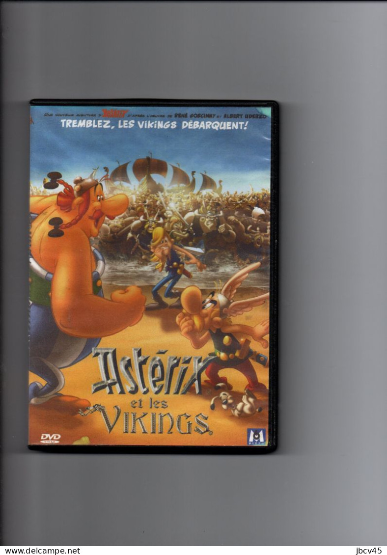 Lot De 4 DVD  "Asterix Et Les Vikings""le Regne Du Feu""Gemma Bovery""Sex Academy" - Konvolute