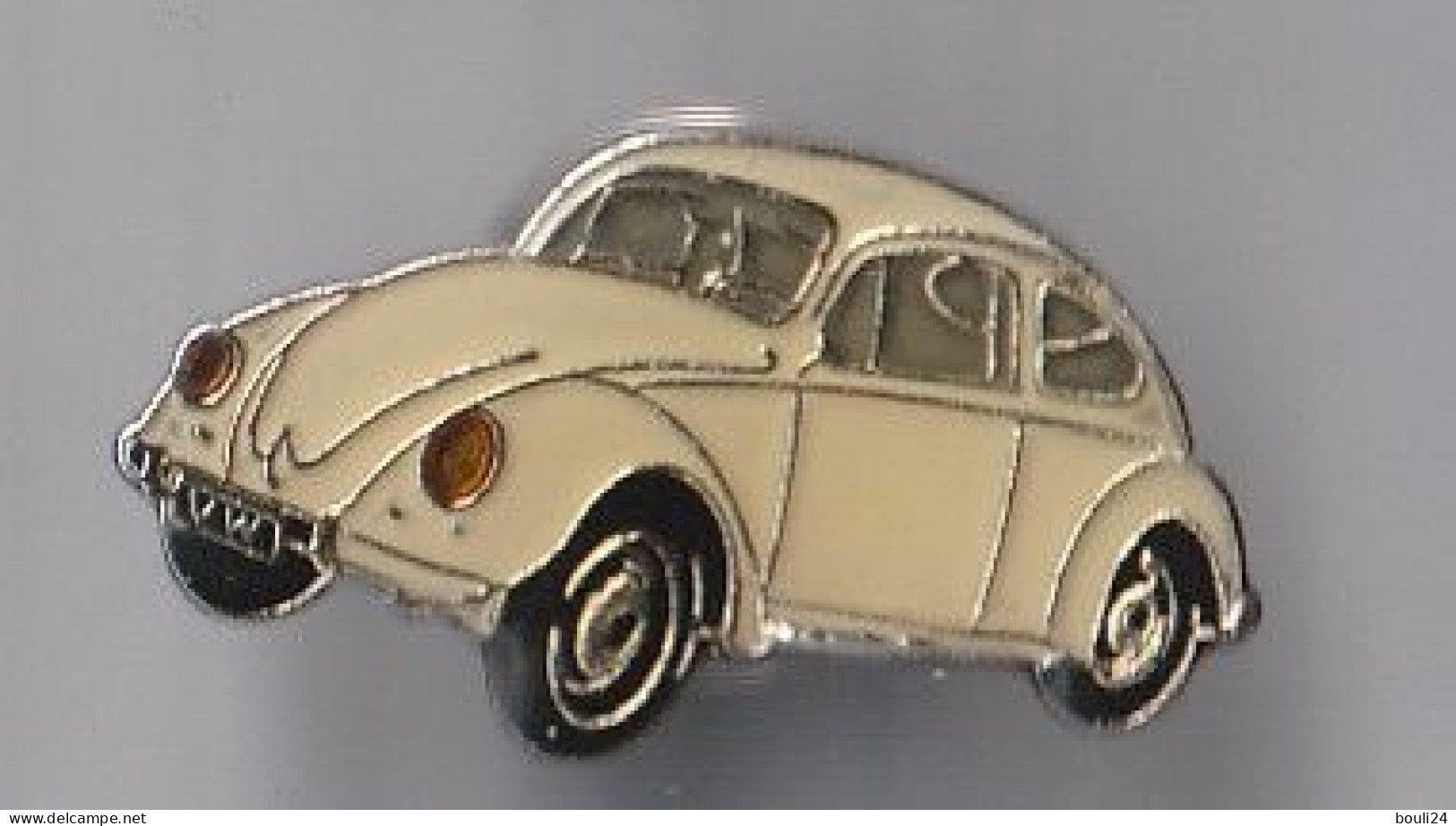 PIN'S THEME VOITURE VOLKSWAGEN  COCCINELLE BLANCHE - Volkswagen