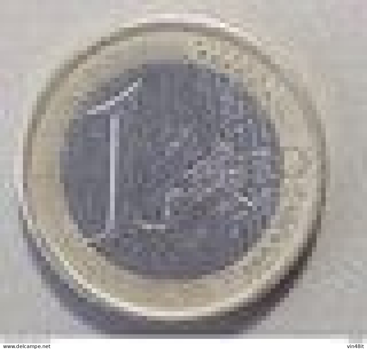 2004  - GRECIA - MONETA IN EURO  -  DEL VALORE DI 1,00  EURO  -  USATA - Greece