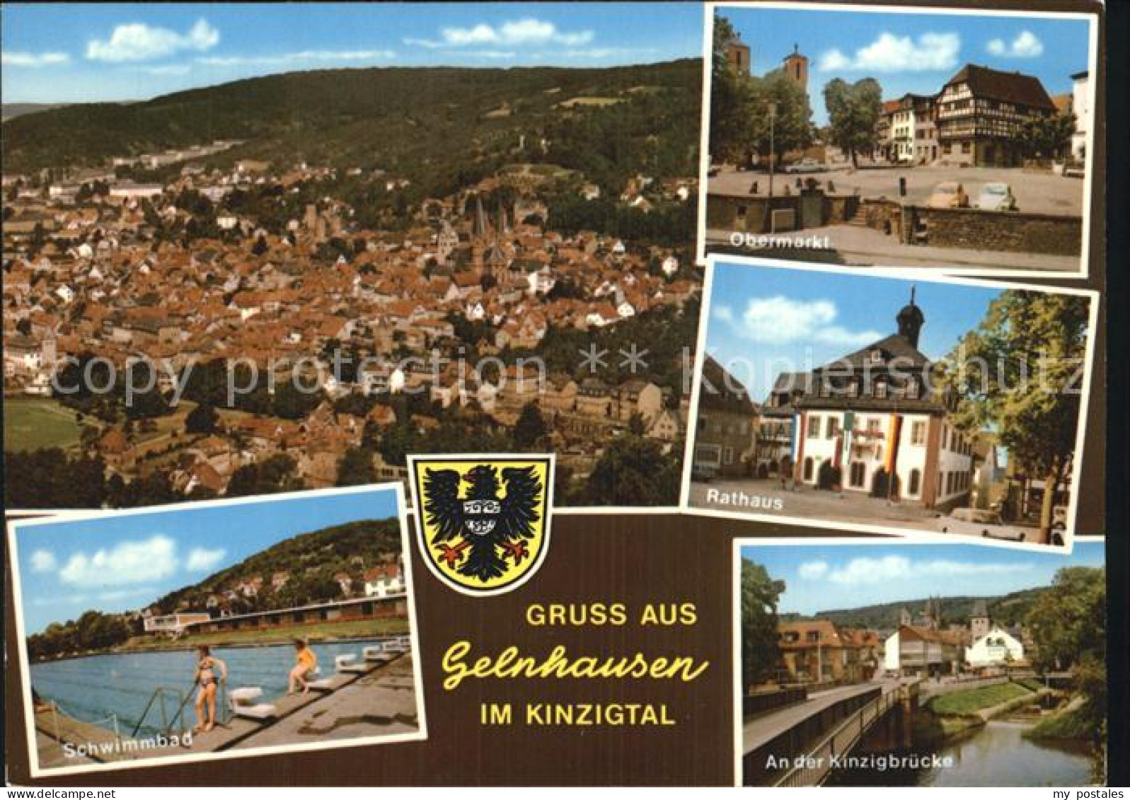 42572223 Gelnhausen Kinzigbruecke Schwimmbad Obermarkt Gelnhausen - Gelnhausen