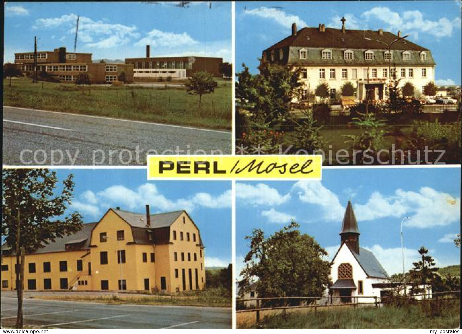 42571445 Perl Schule Kirche  Perl Mosel - Perl