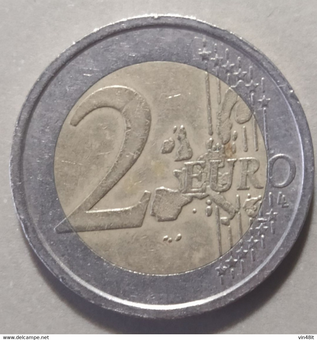 2005 -  BELGIO   - MONETA IN EURO - DEL VALORE DI  2,00 EURO   - USATA - Belgio