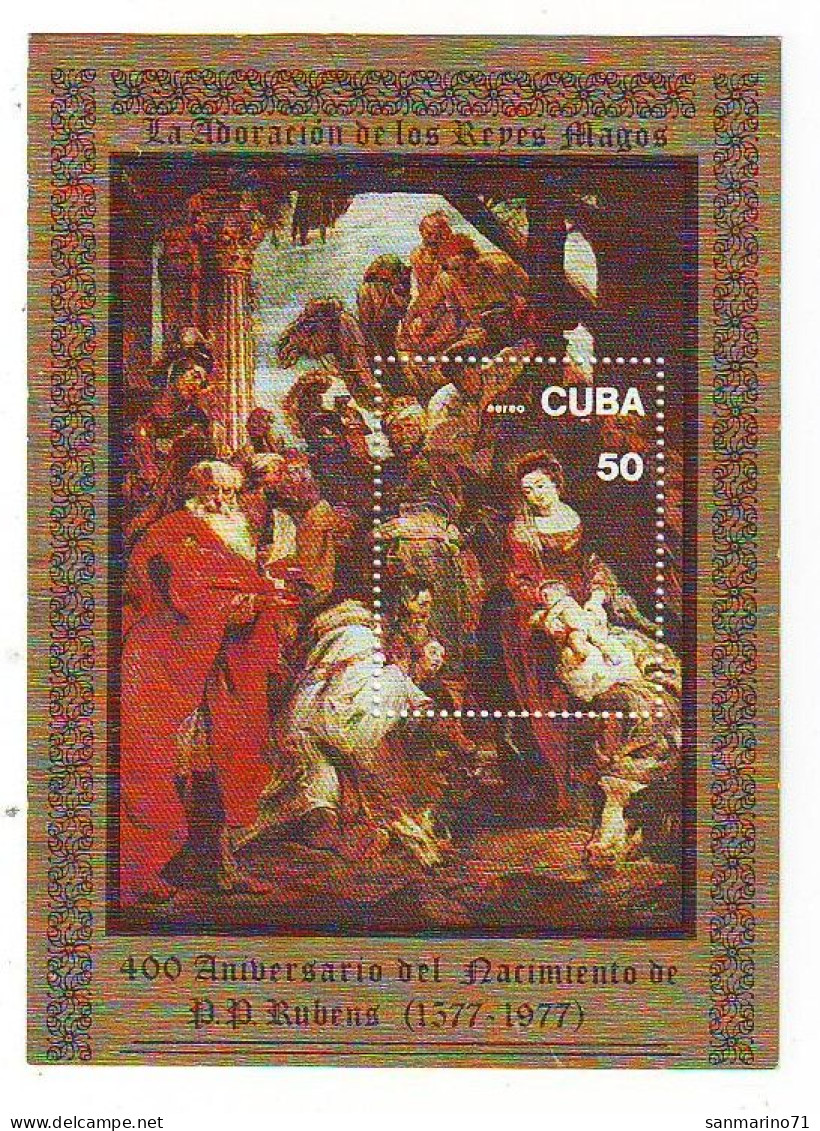 CUBA Block 53,unused (**) Rubens - Blocchi & Foglietti