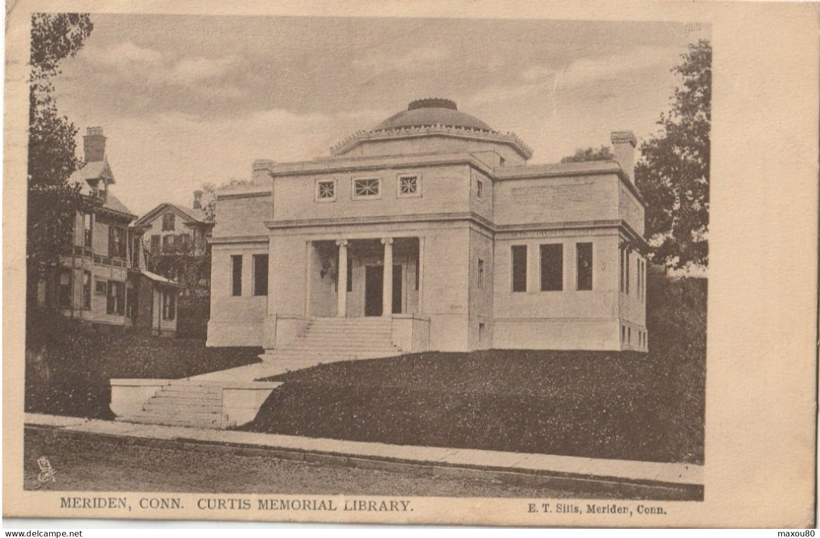 MERIDEN -  CURTIS MEMORIAL LIBRARY - New Haven